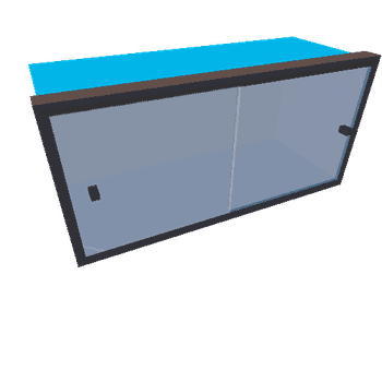 Wall Cabinet Blue